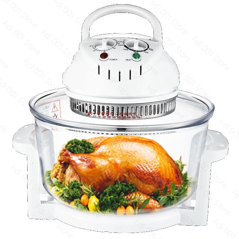 Lighting Visual - Glass Air fryer Light wave furnace