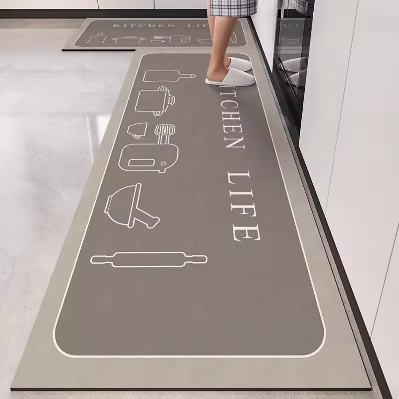 Decor Lighting Online - Custom Link Kitchen Floor Mat Home