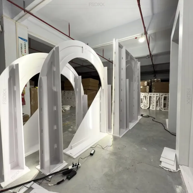 White PVC Flower Arch Stand Ki - огляд і ціна Lighting Decor Rentals
