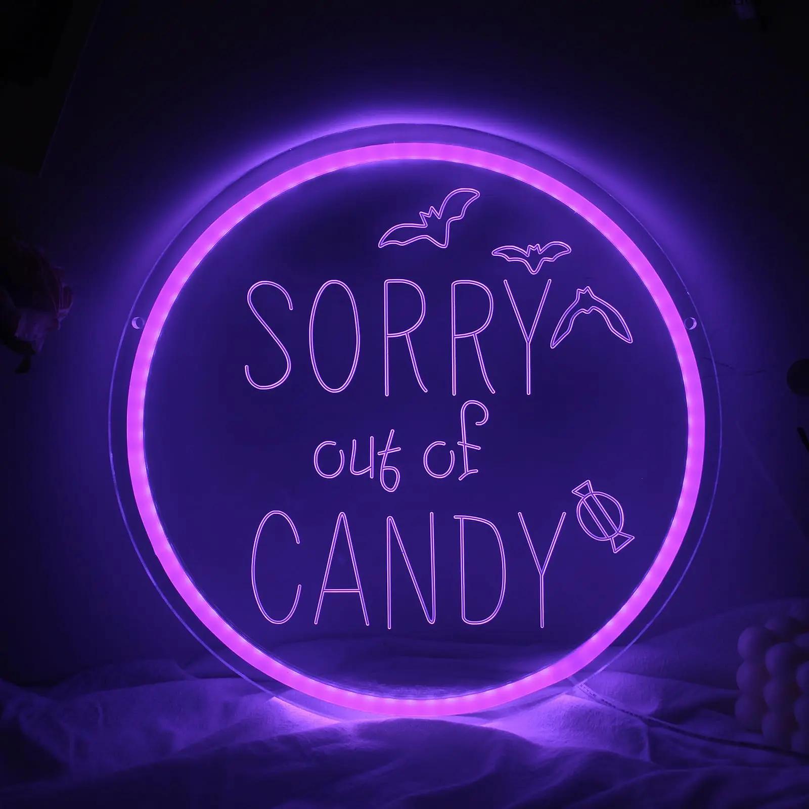Sorry Out of Candy LED Neon Si - огляд і ціна Home Decor Lighting Tricks