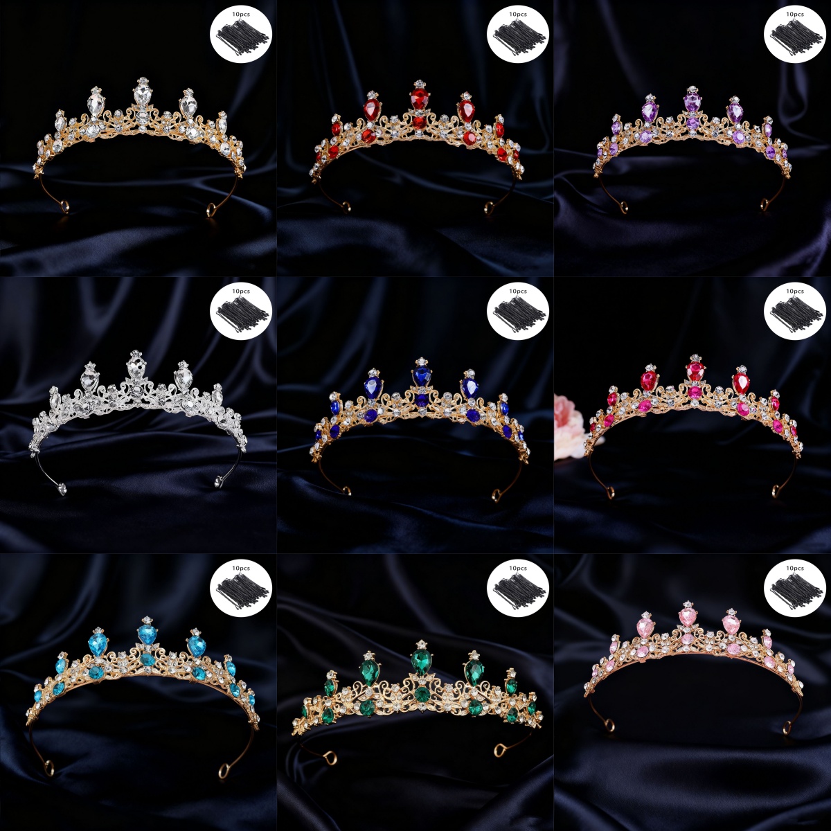 Bridal Tiara Vintage Scroll Rh - огляд і ціна Elegant Decor & Lighting Llc
