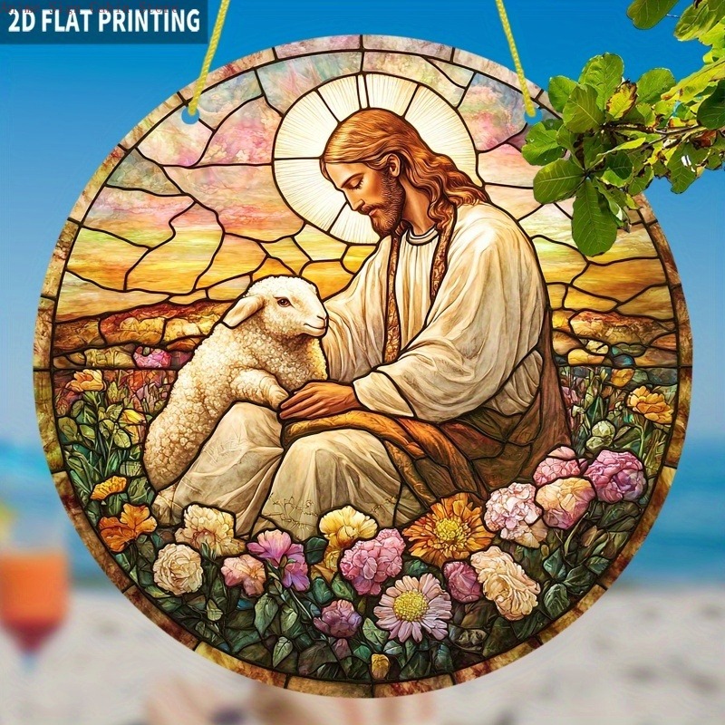 2D Flat 1pc Suncatcher Light C - огляд і ціна Office Lighting Decor