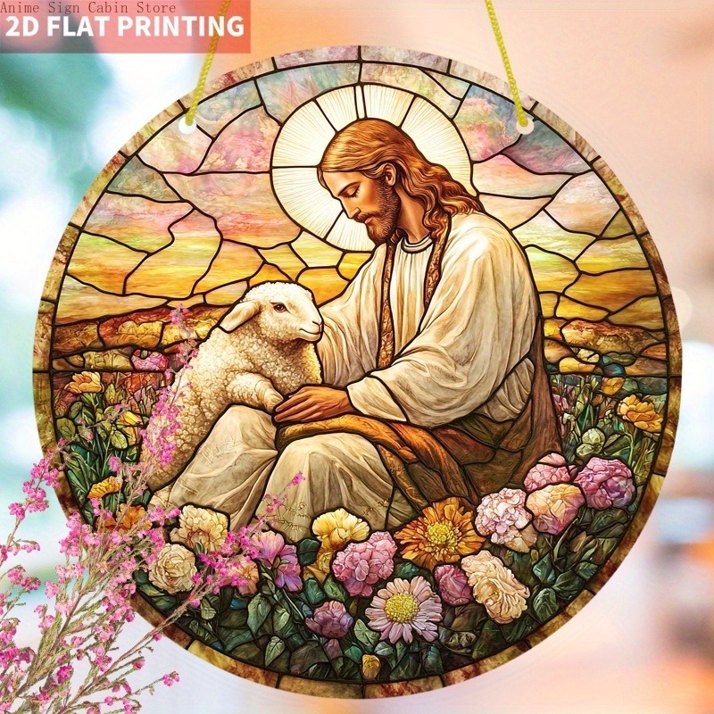 2D Flat 1pc Suncatcher Light C - огляд і ціна Office Lighting Decor