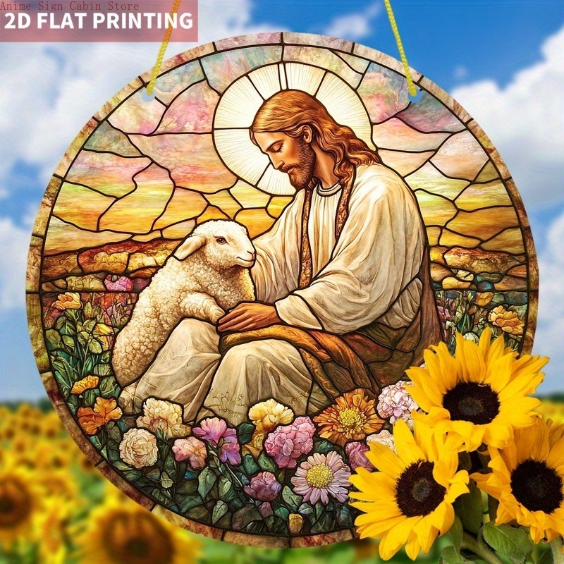 2D Flat 1pc Suncatcher Light C - огляд і ціна Office Lighting Decor