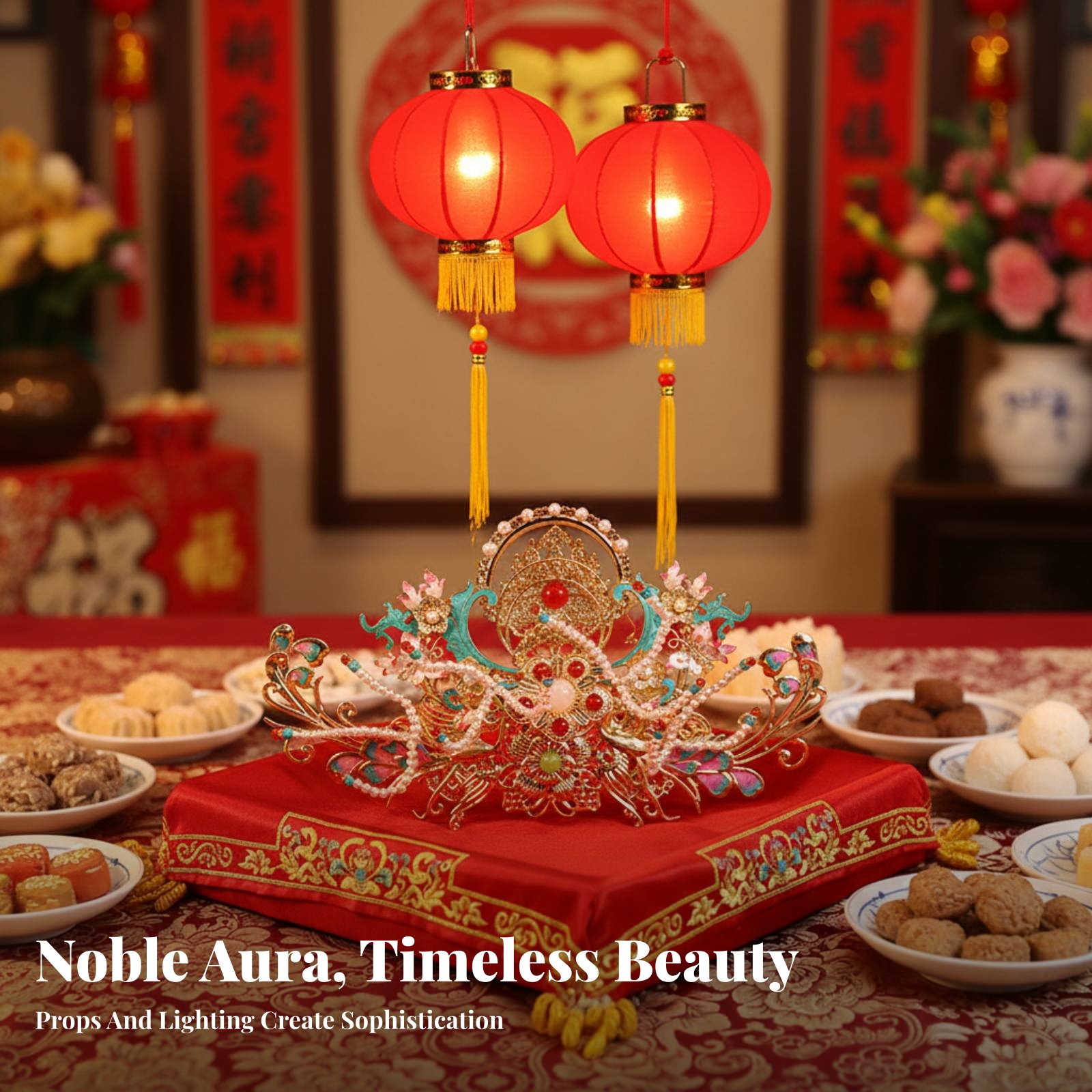 Traditional Chinese Hair Crown - огляд і ціна Elegant Decor & Lighting Llc