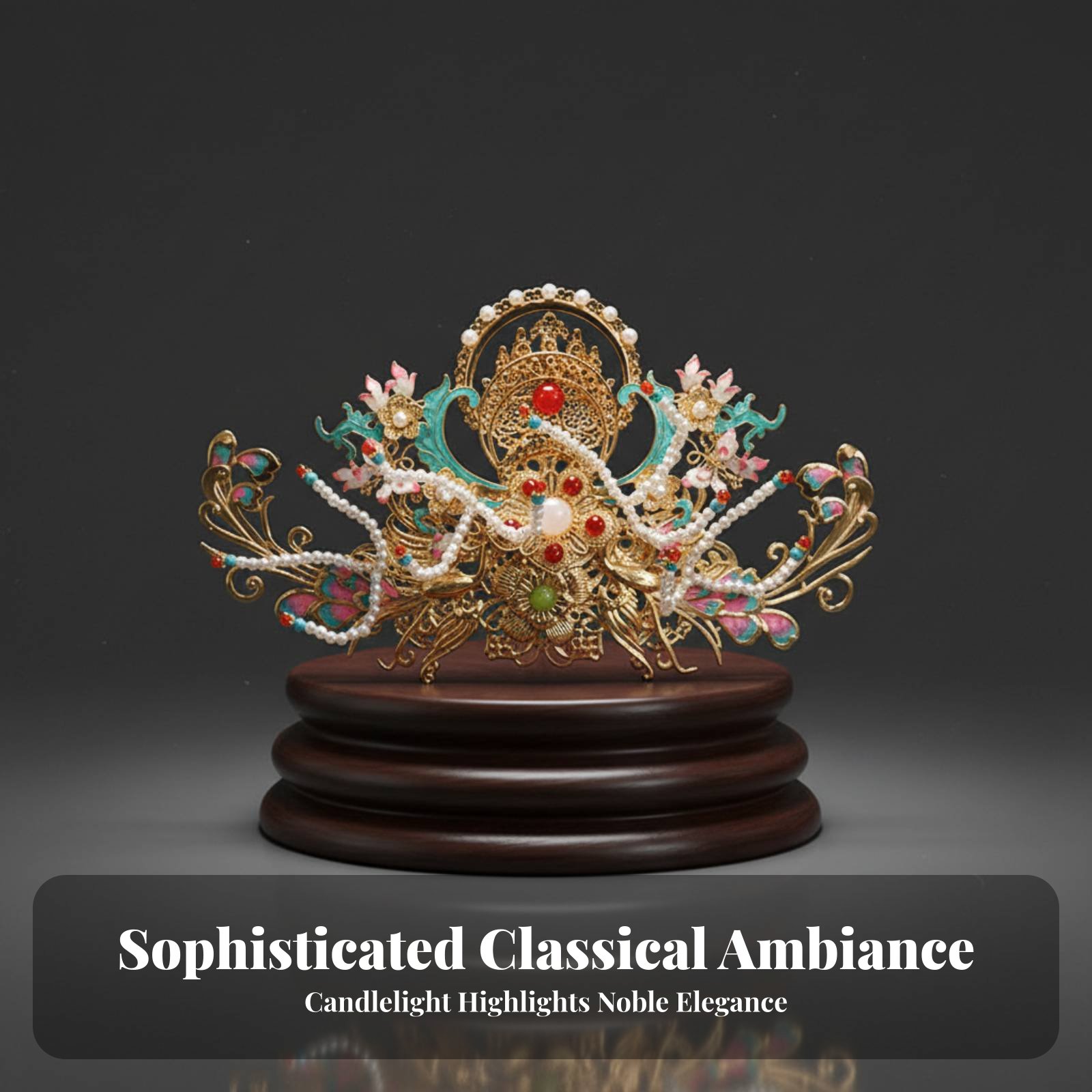 Traditional Chinese Hair Crown - огляд і ціна Elegant Decor & Lighting Llc
