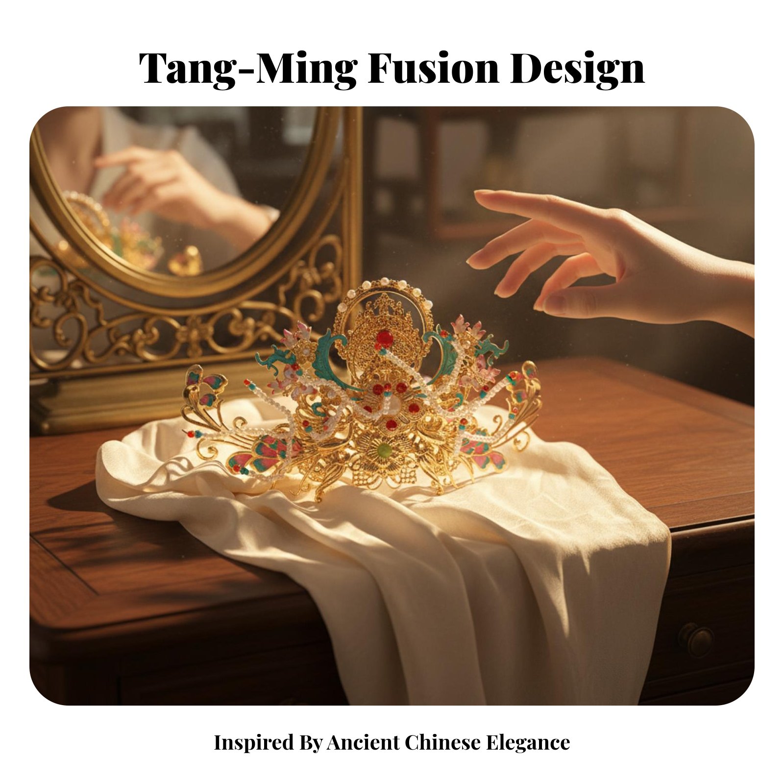 Traditional Chinese Hair Crown - огляд і ціна Elegant Decor & Lighting Llc