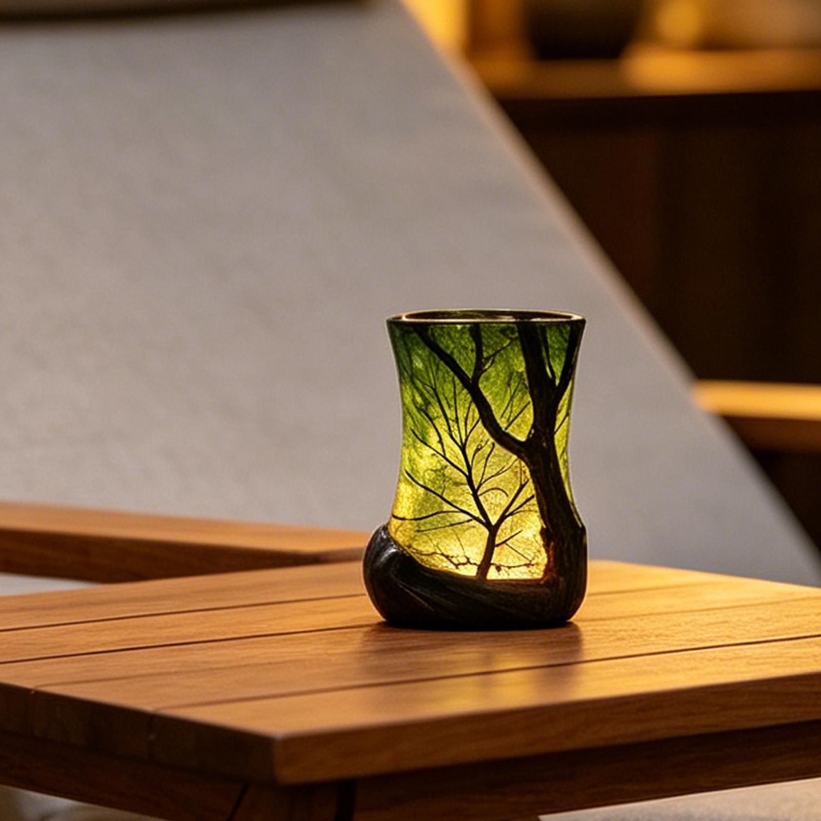 Bedside Table Lamp Forest Nigh - огляд і ціна Lighting Table Decor