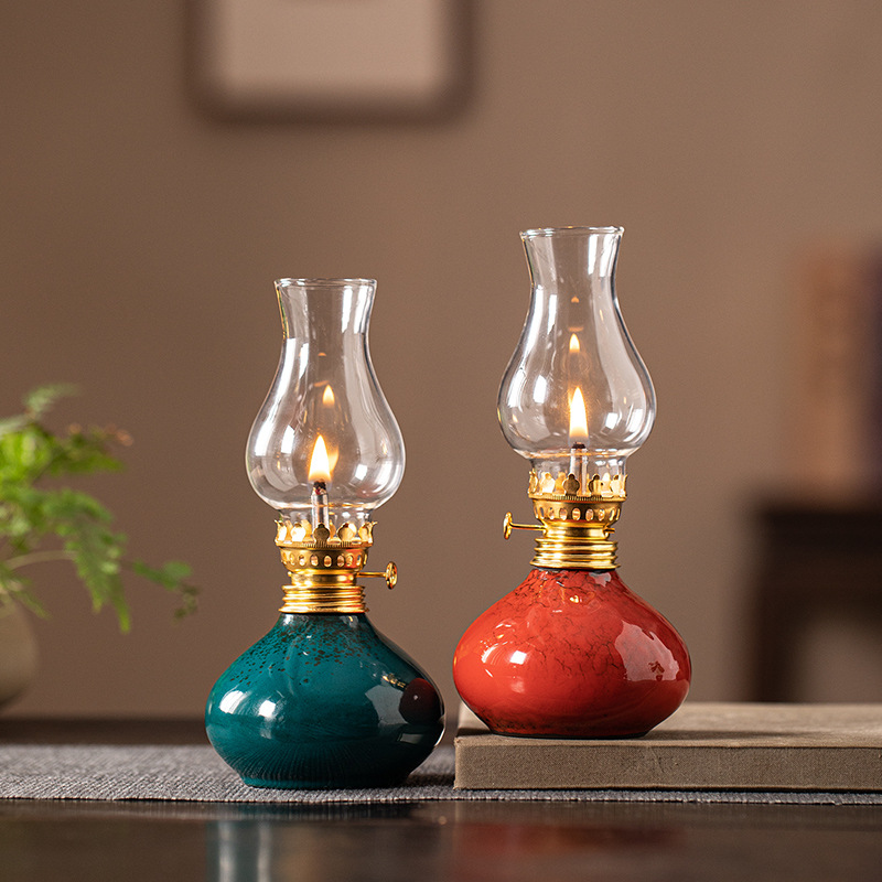 Vintage Ceramic Lotus Oil Lamp - огляд і ціна Vintage Lighting Decor