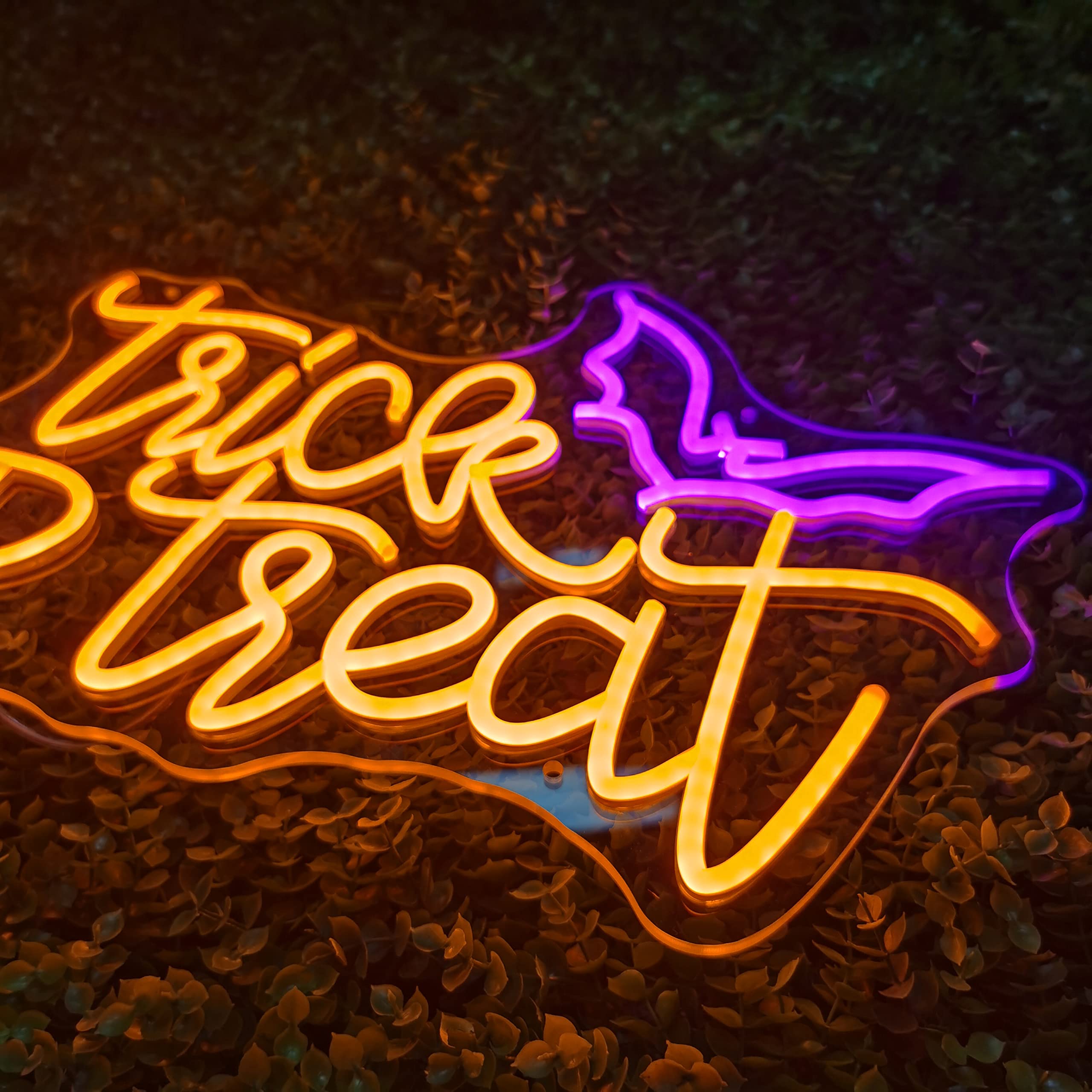 Trick or Treat Neon Sign Light - огляд і ціна Home Decor Lighting Tricks