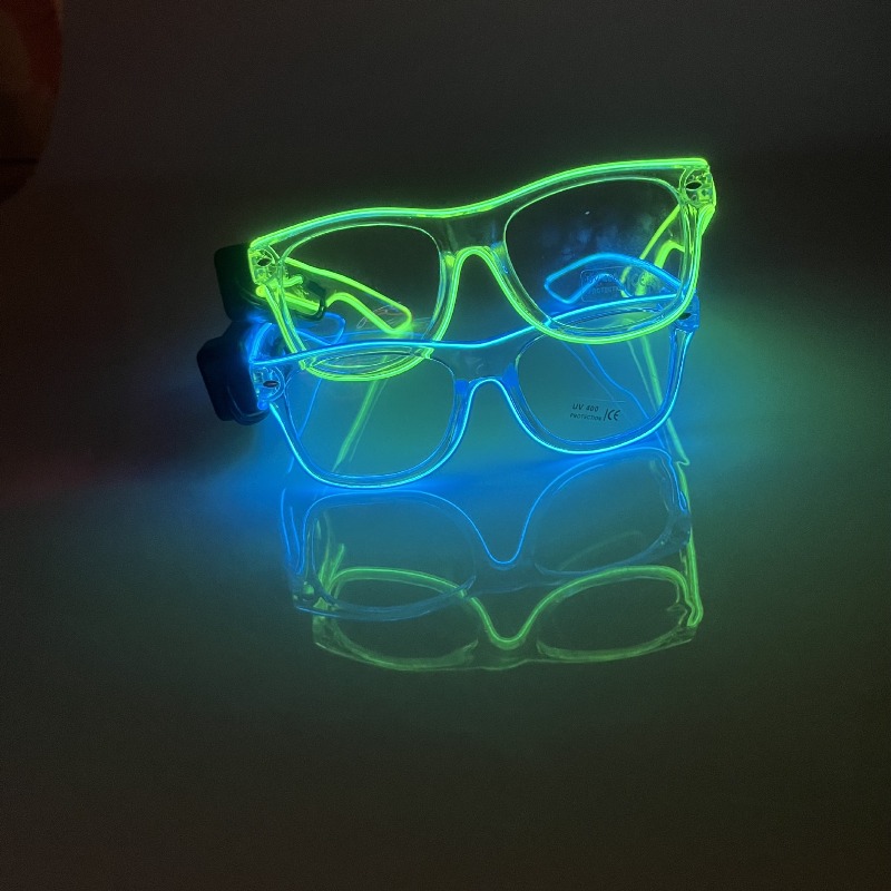 LED Glasses Transparent Frame  - огляд і ціна Lighting Visual
