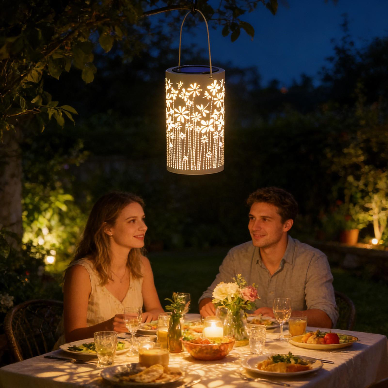 Solar Hangings Lantern Waterpr - огляд і ціна Yard Lighting Decor