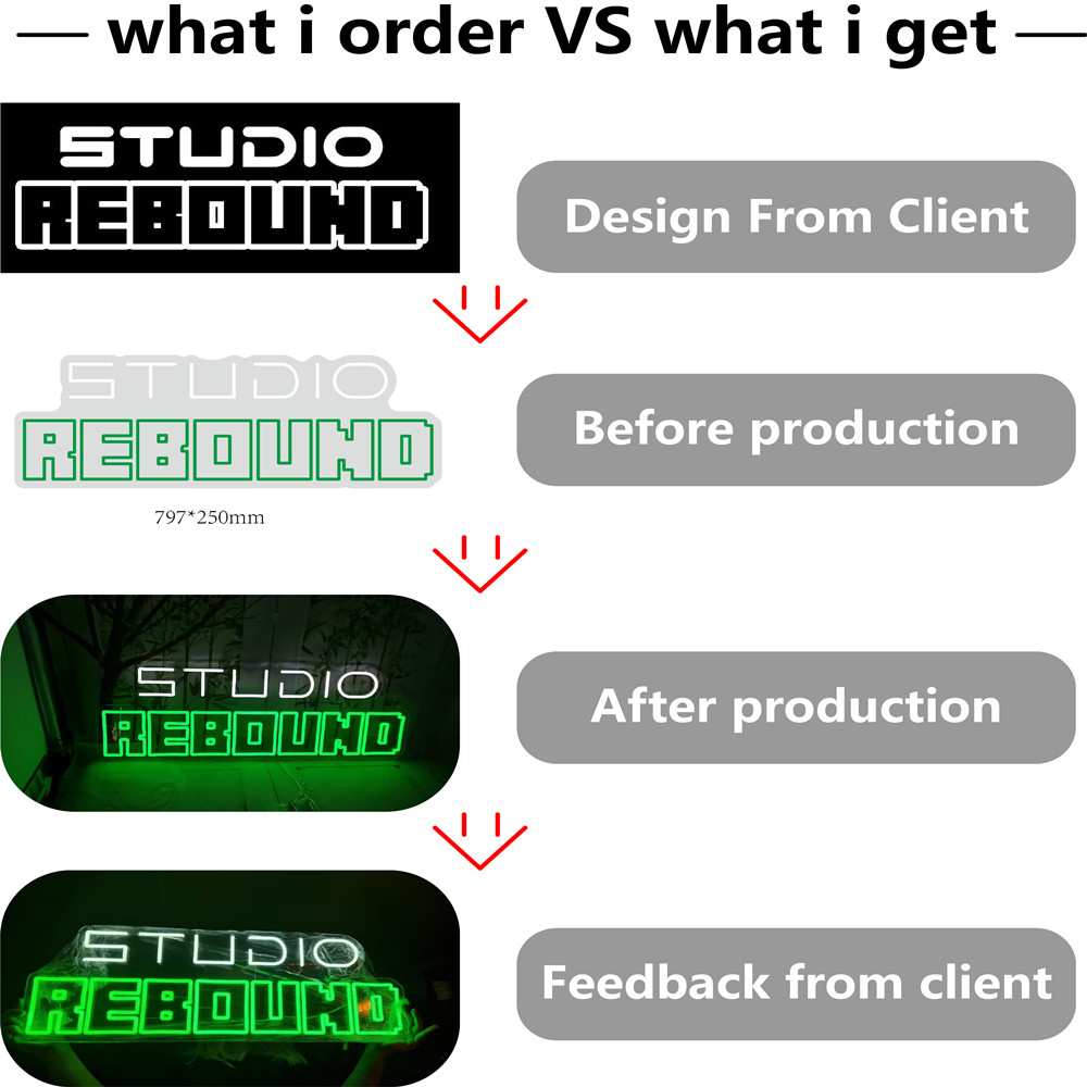 Customizable LED Neon Light Si - огляд і ціна Lighting Decor Store