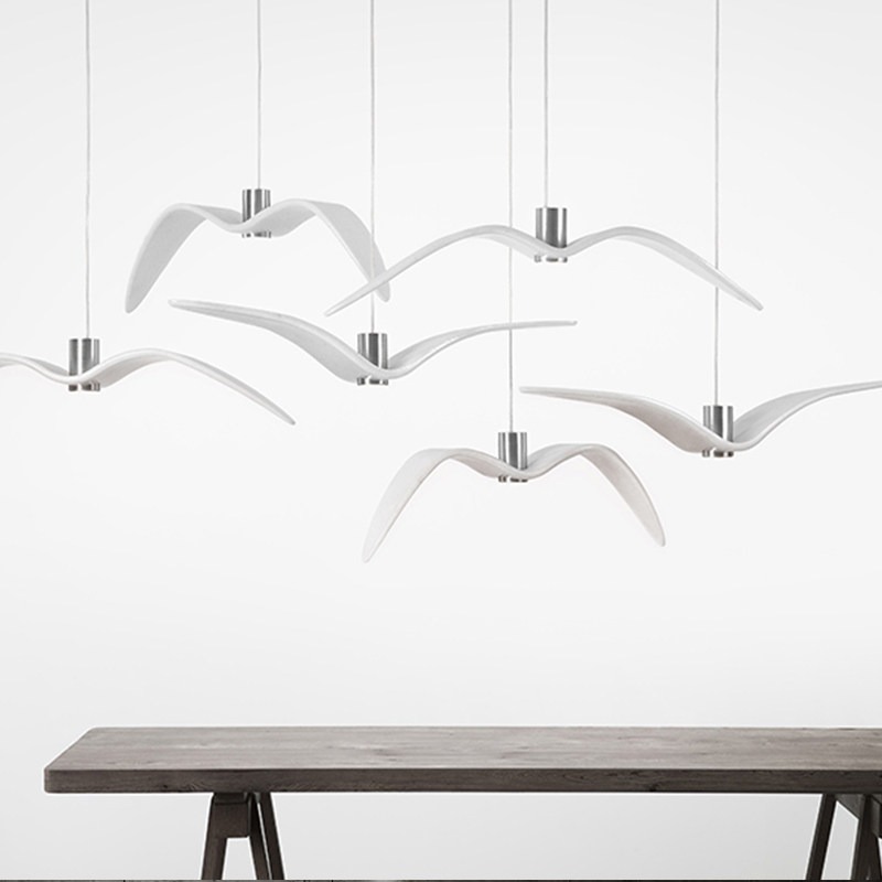 Nordic Flying Bird Resin Lamp  - огляд і ціна Lighting Decor Store