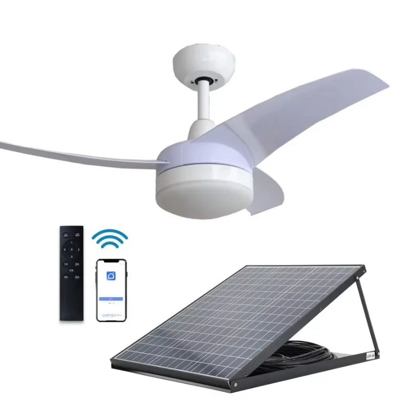 42'' Solar Ceiling Fan with LE - огляд і ціна Homestead Lighting & Decor Oconomowoc