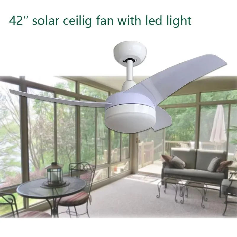 42'' Solar Ceiling Fan with LE - огляд і ціна Homestead Lighting & Decor Oconomowoc