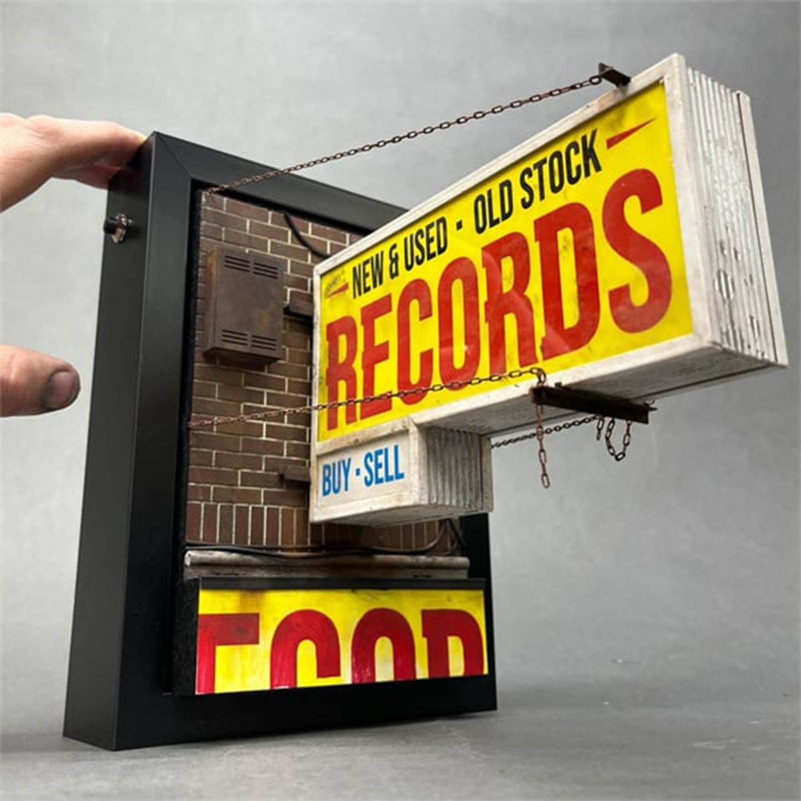 Retro Record Store Wall Light  - огляд і ціна Lighting Decor Store