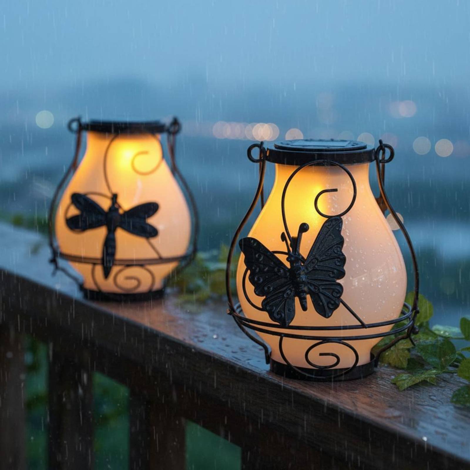 Solar Butterfly Lantern Waterp - огляд і ціна Lighting Decor Outdoor