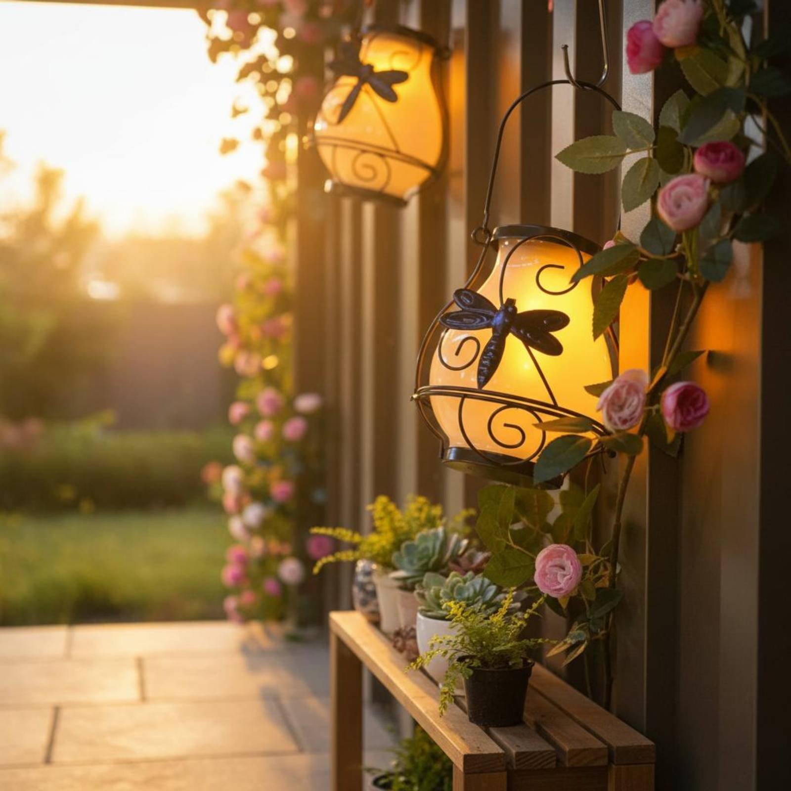 Solar Butterfly Lantern Waterp - огляд і ціна Lighting Decor Outdoor