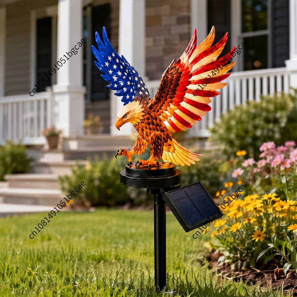 Eagle Figurine Garden Solar St - огляд і ціна Yard Lighting Decor