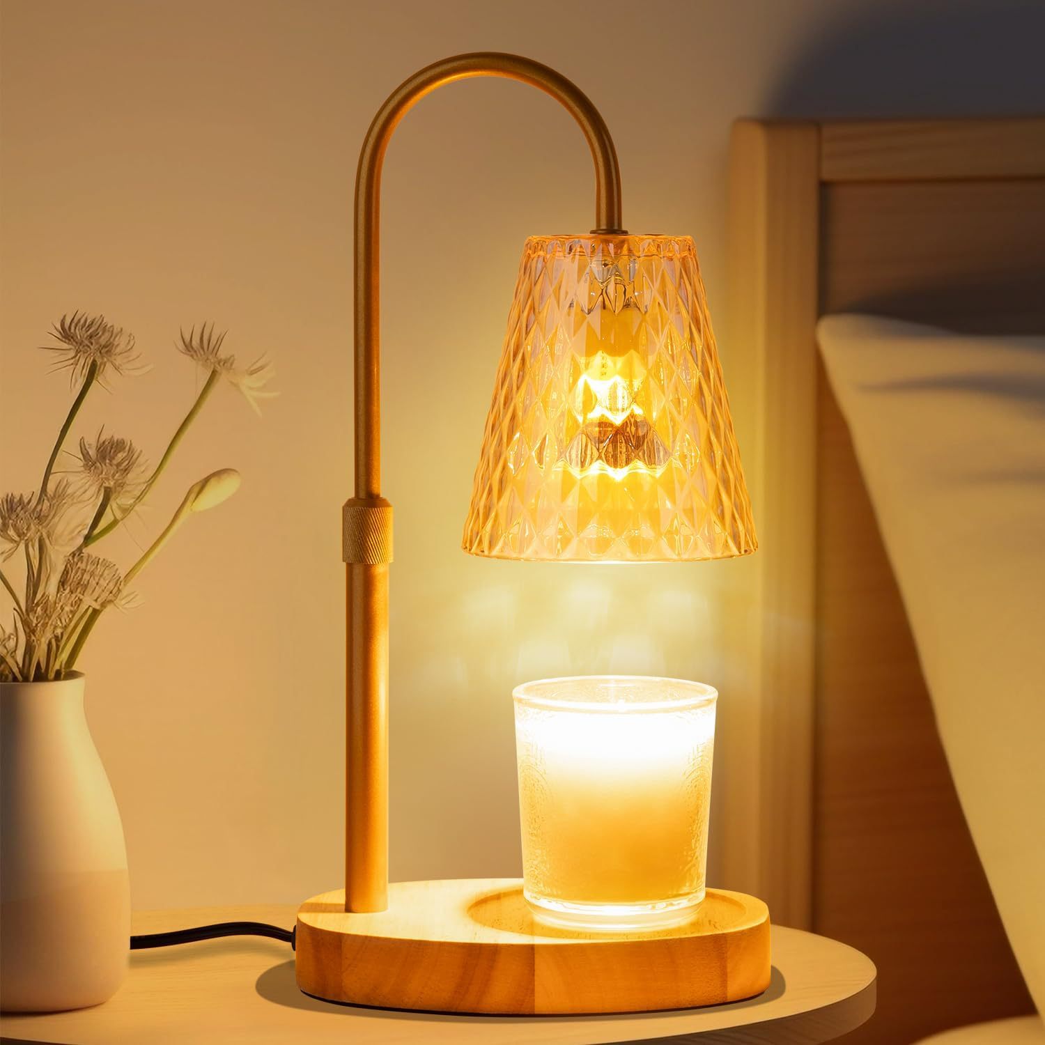 Flameless Wax Melt Warmer Lamp - огляд і ціна Vintage Lighting Decor