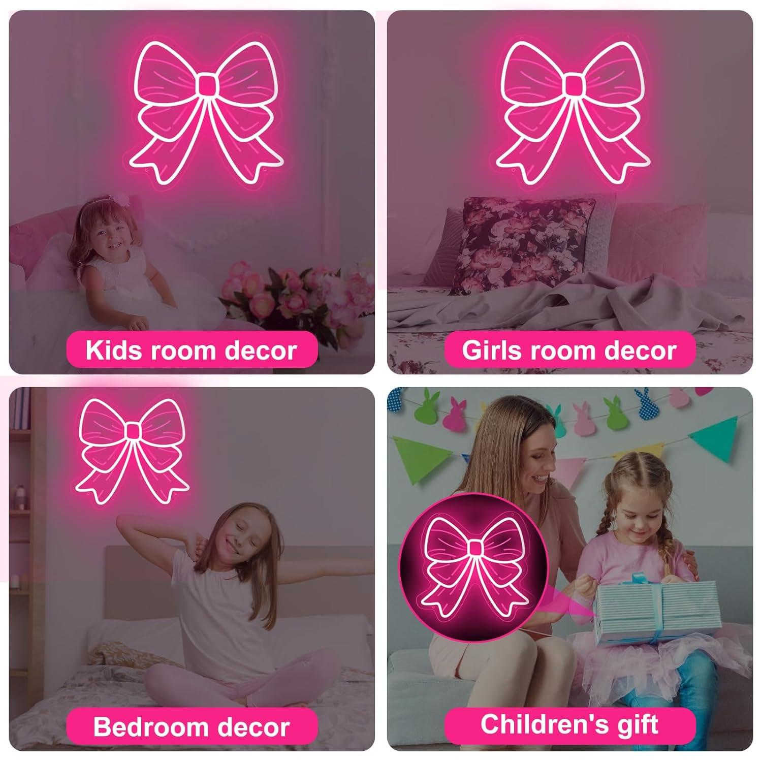 Bow Neon Signs USB Dimmable LE - огляд і ціна Elegant Decor & Lighting Llc
