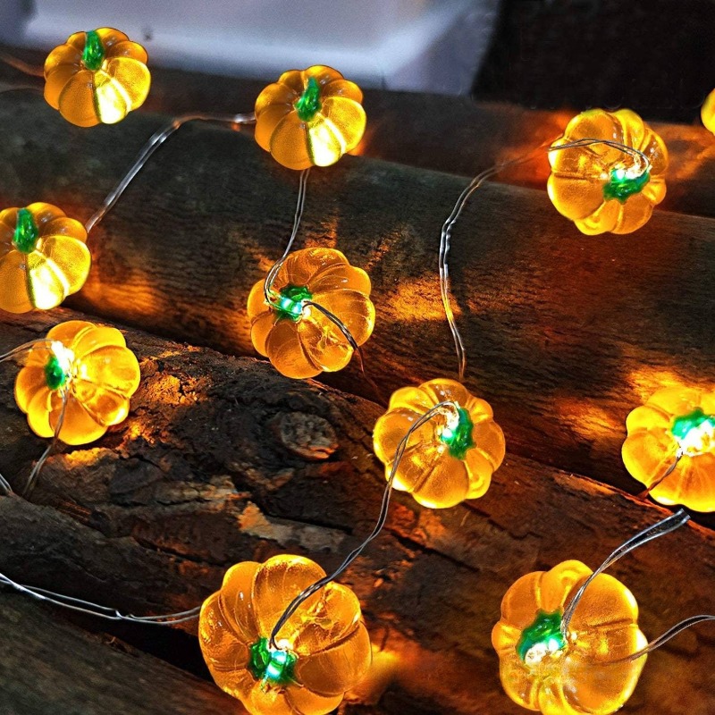 Halloween Pumpkin Light String - огляд і ціна Home Decor Lighting Tricks