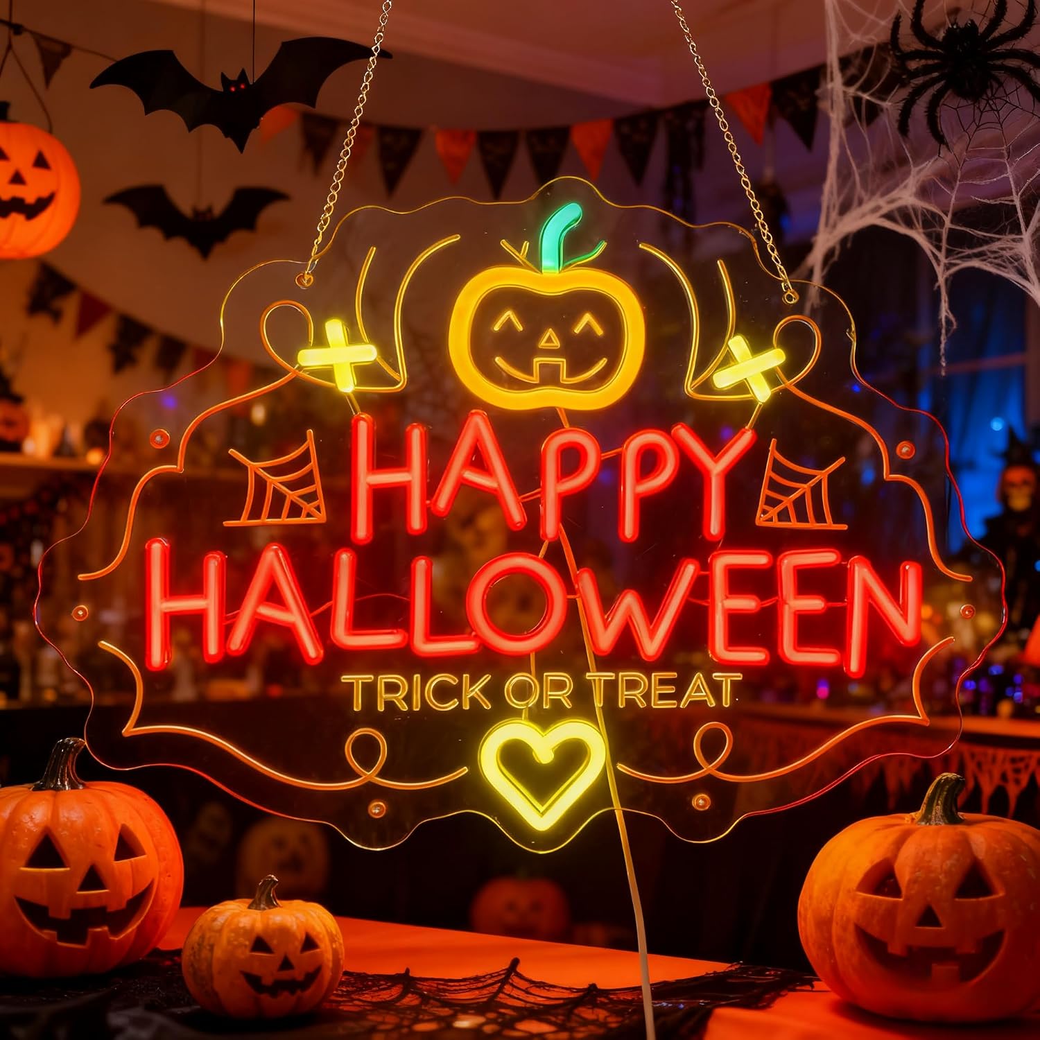 Happy Halloween Trick Or Treat - огляд і ціна Home Decor Lighting Tricks