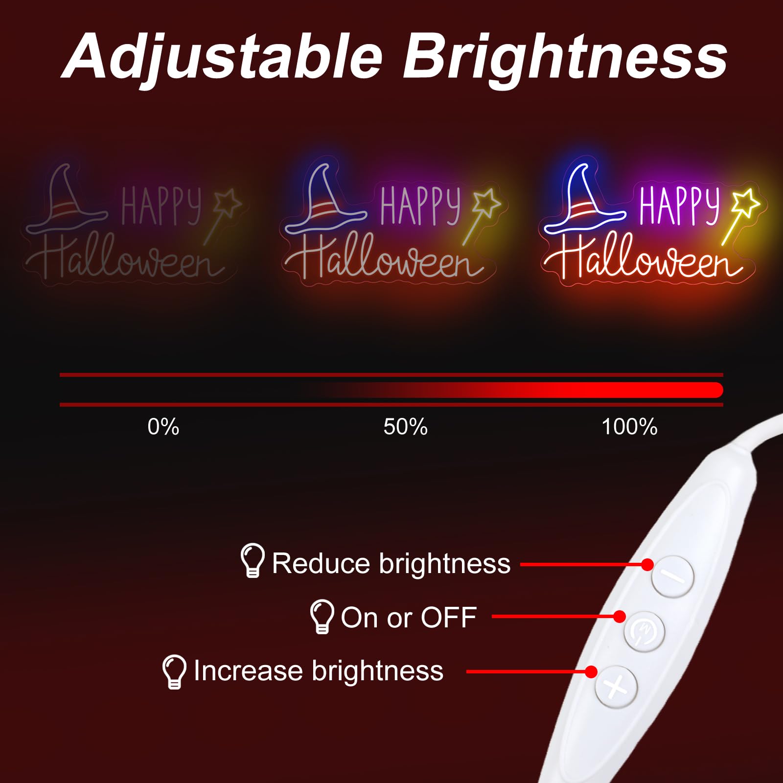 Happy Halloween Bat LED Neon S - огляд і ціна Home Decor Lighting Tricks
