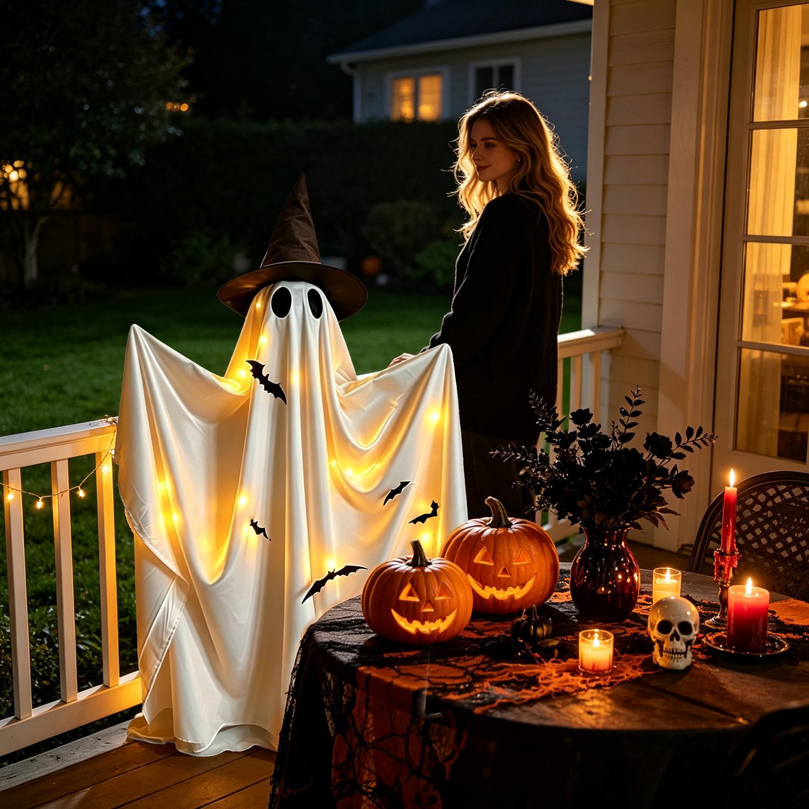 Halloween Ghost Decor 59in Spo - огляд і ціна Home Decor Lighting Tricks