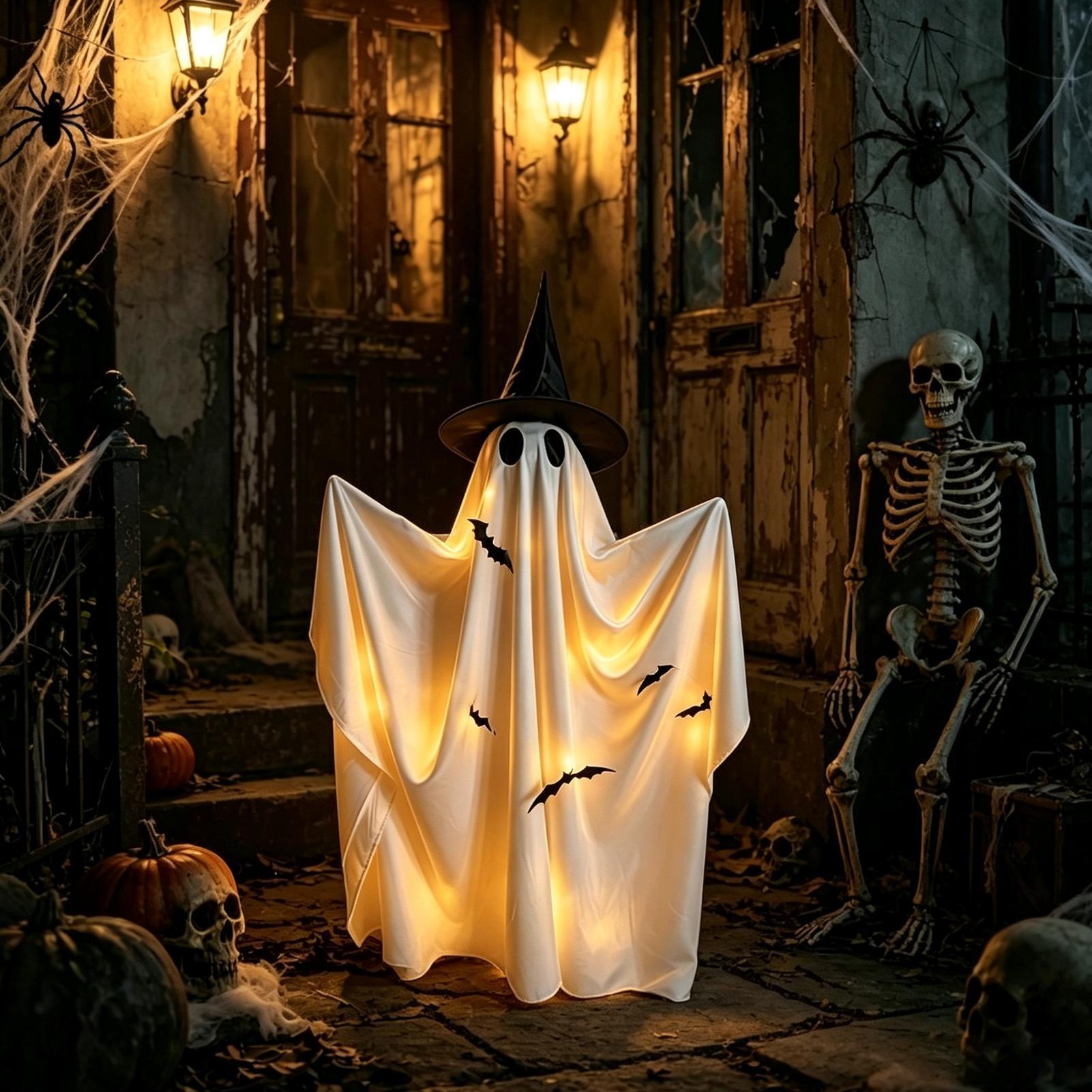 Halloween Ghost Decor 59in Spo - огляд і ціна Home Decor Lighting Tricks