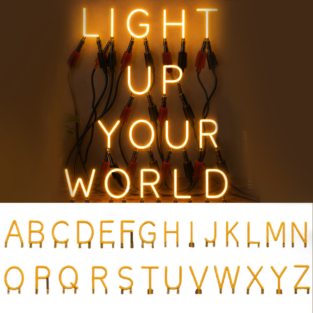 Freely Arrangeable 26 Letters  - огляд і ціна Lighting Decor Store
