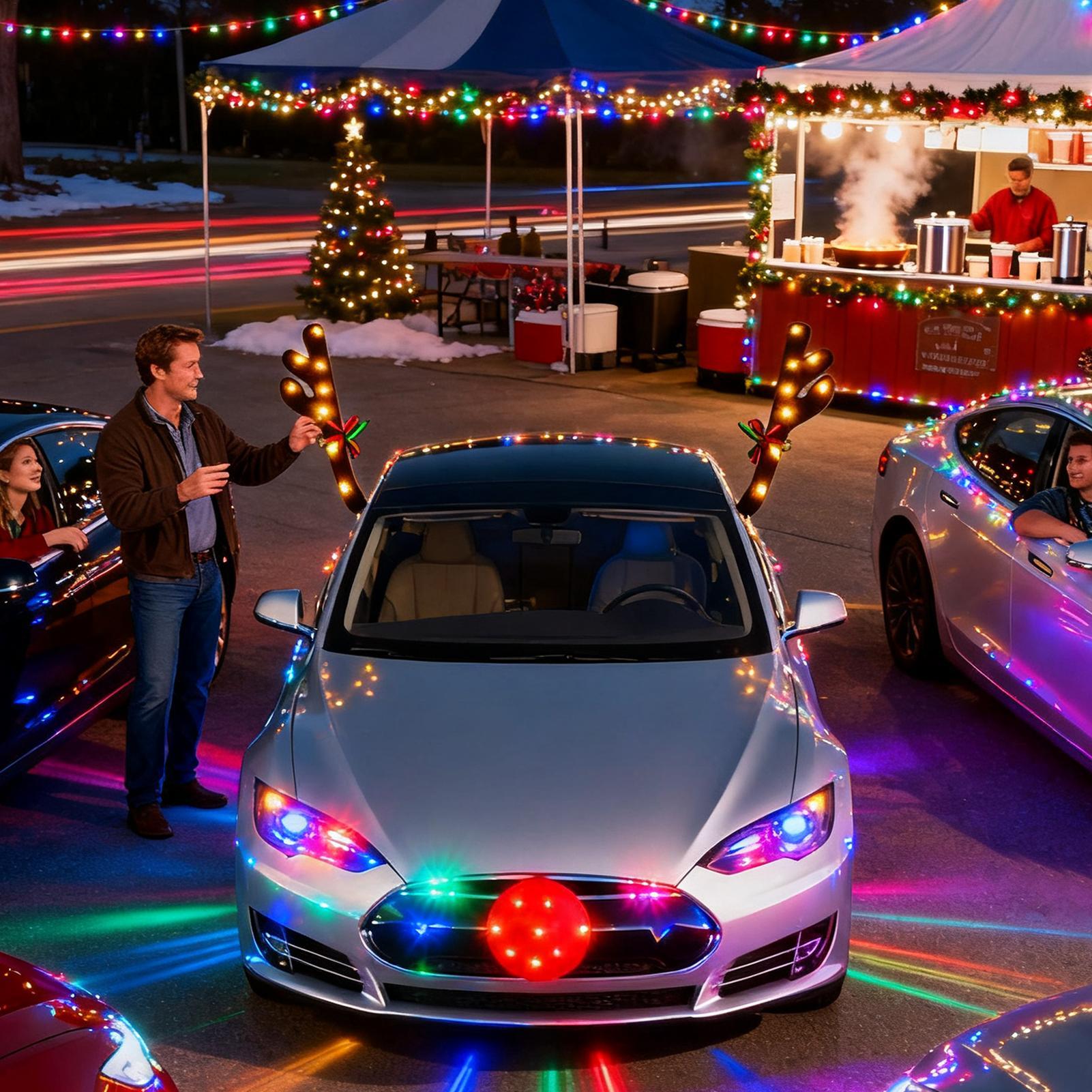 Car Reindeer Antlers with Nose - огляд і ціна Up Lighting Decor